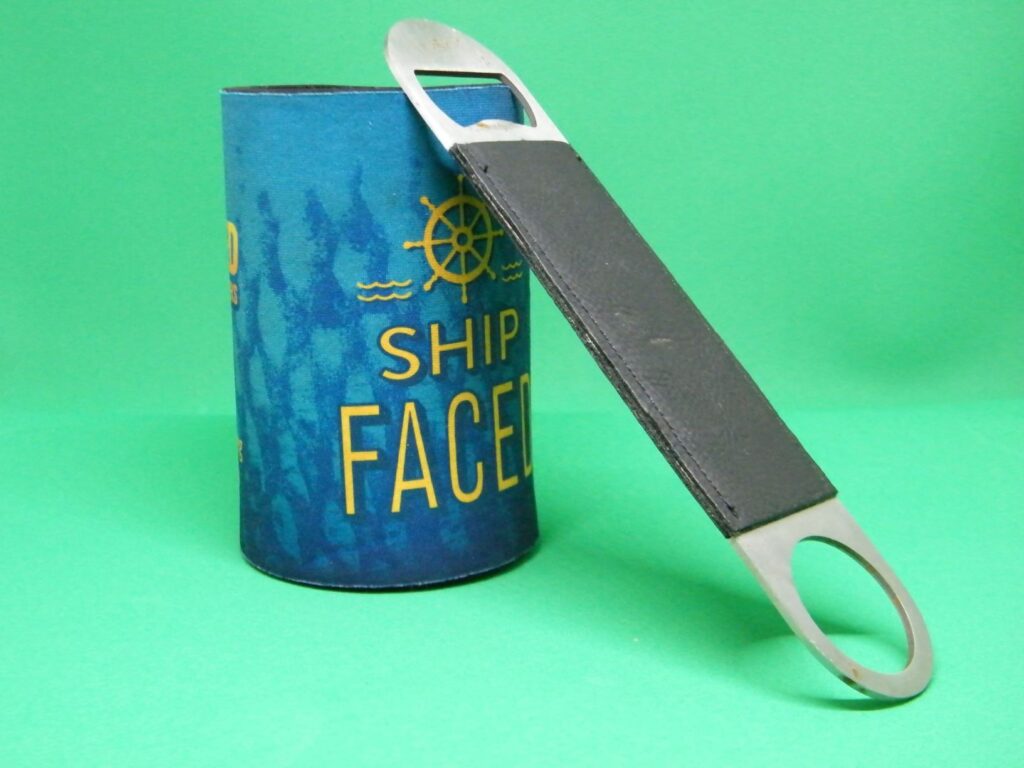 Bottle Opener and Stubby Holder